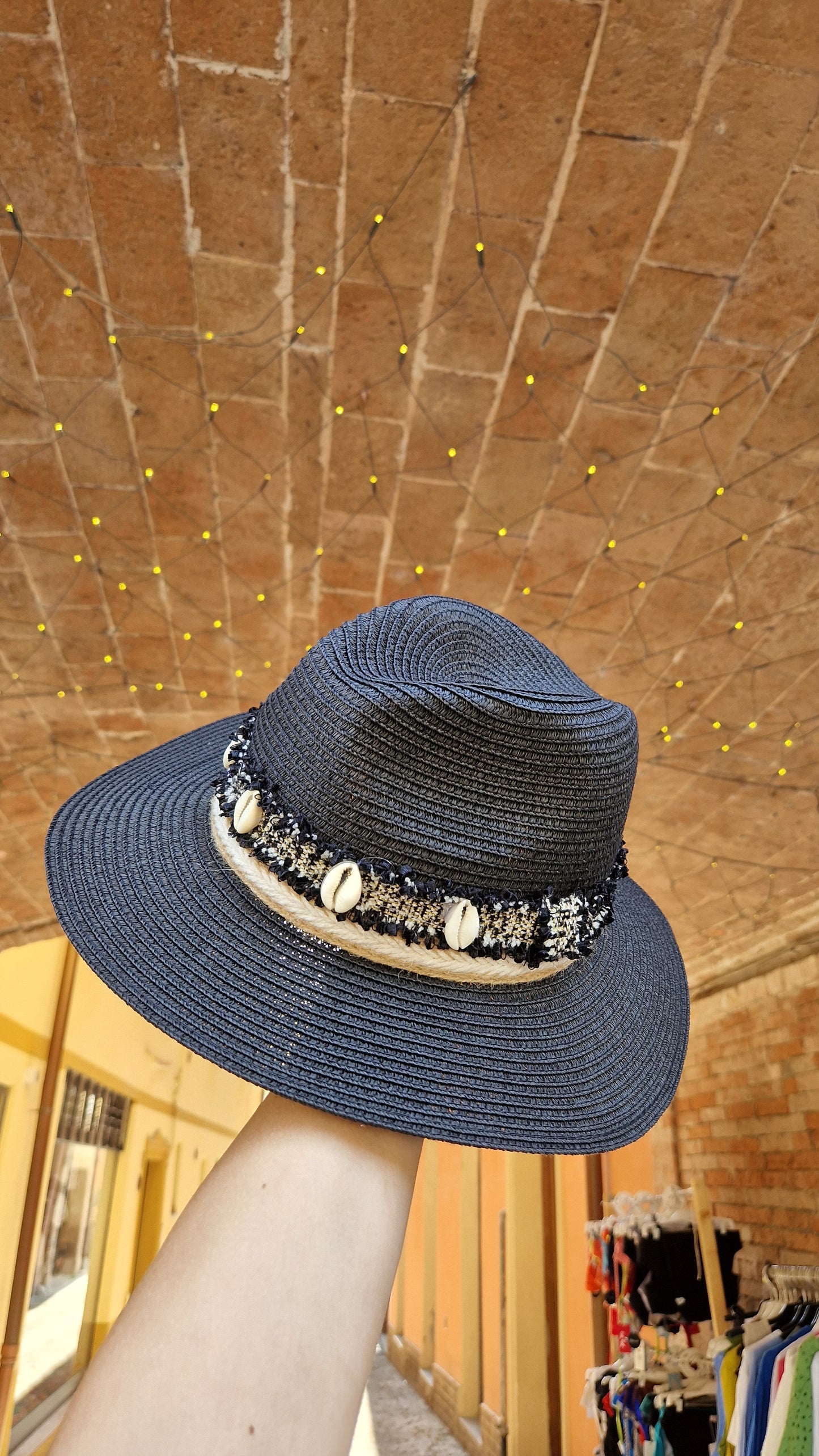 Cappello in paglia panama