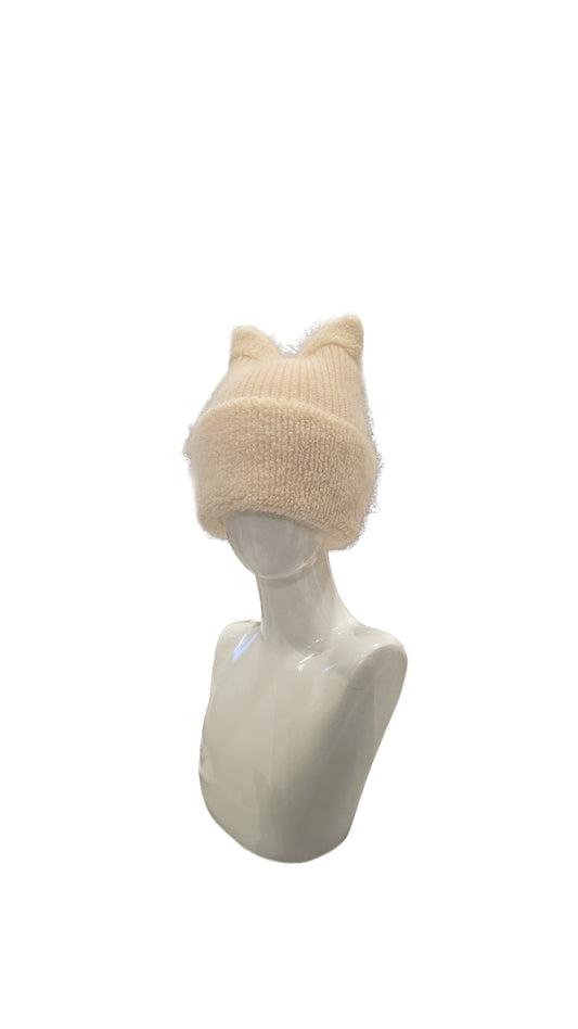 Cappello in lana forma gatti