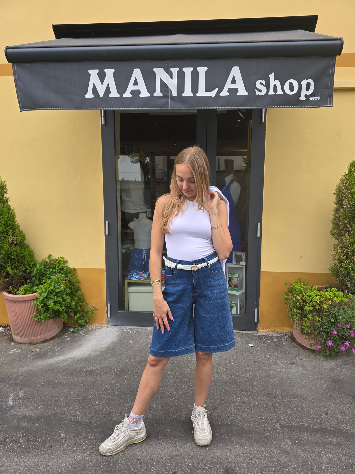 Bermuda in Jeans