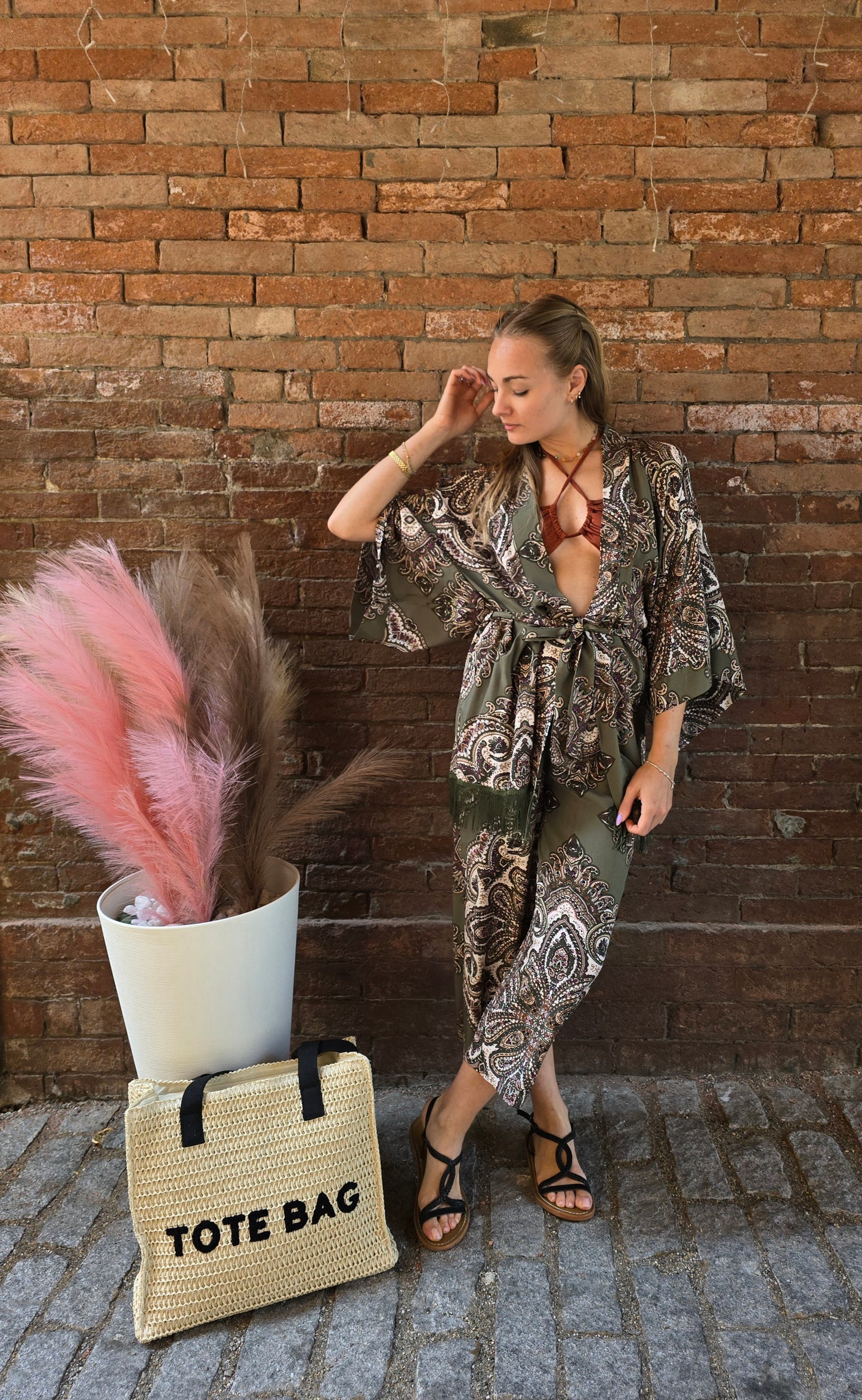 Kimono in viscosa