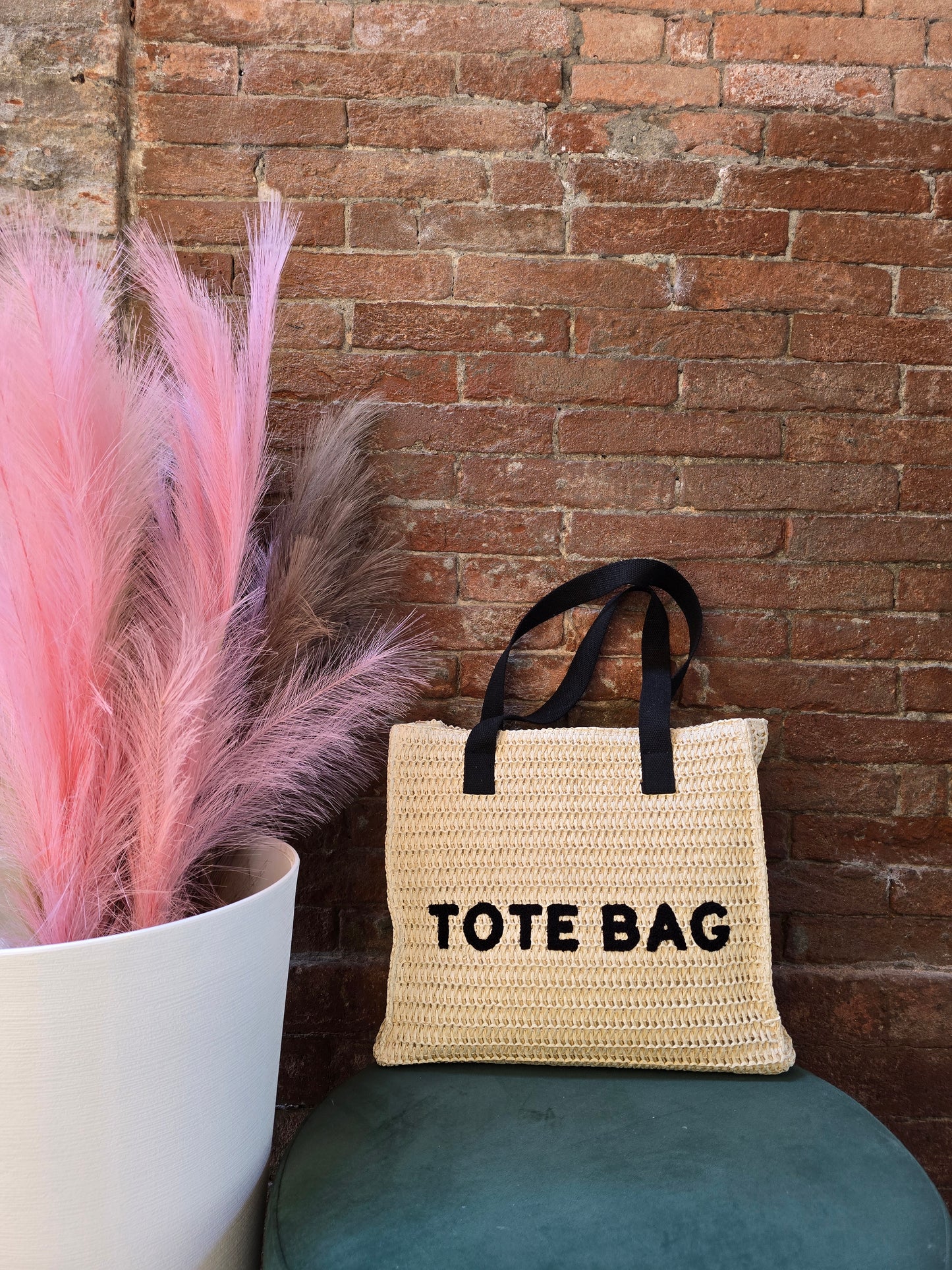 Borsa in paglia a spalla TOTE BAG