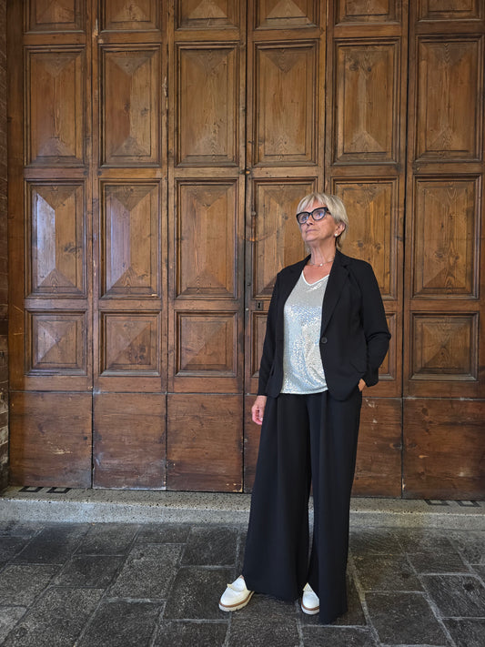 Set Coordinato Blazer + Pantalone a palazzo