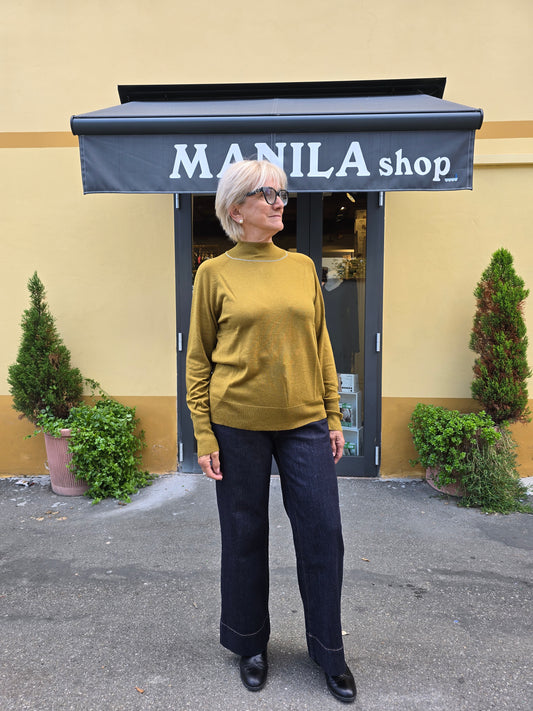 Maglioncino lana e seta