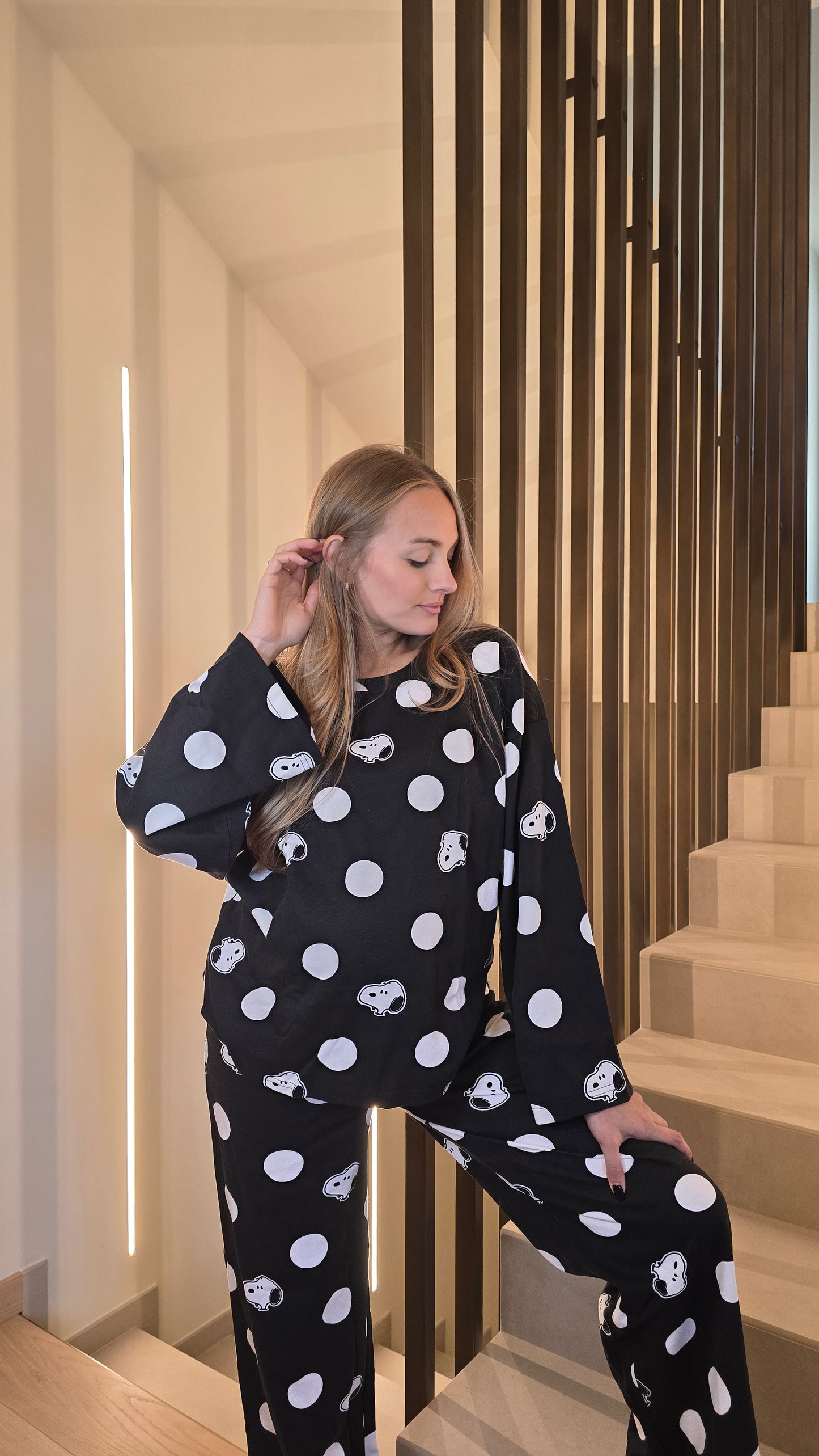 Pigiama caldo cotone SNOOPY Gisela