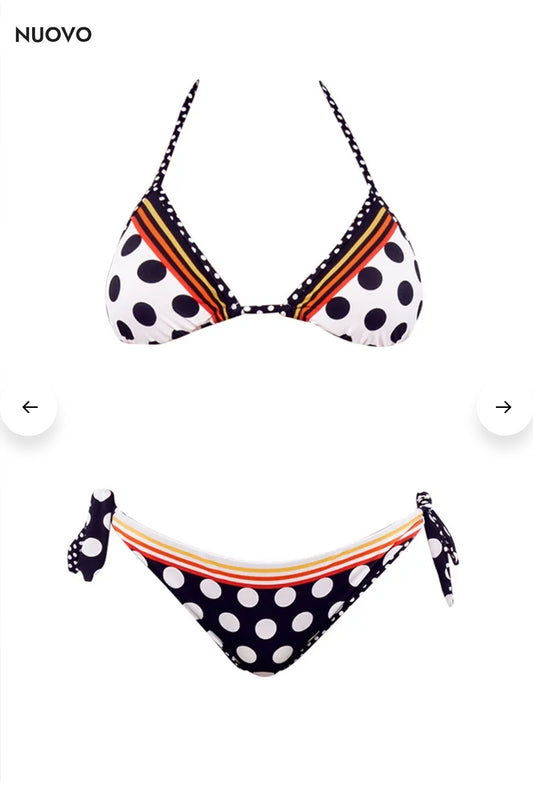 Bikini Verdissima Triangolo con slip lacci