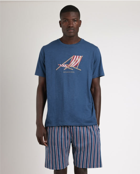 Pigiama corto uomo Admas sdraio