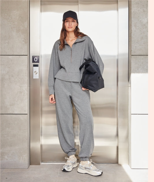 Completo tuta felpata