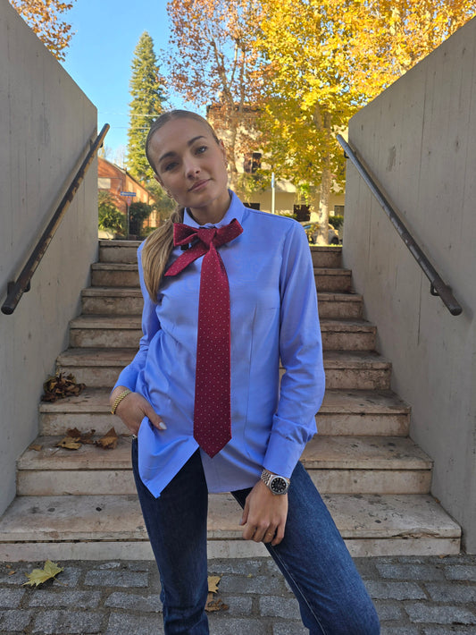 Camicia Oxford con cravatta