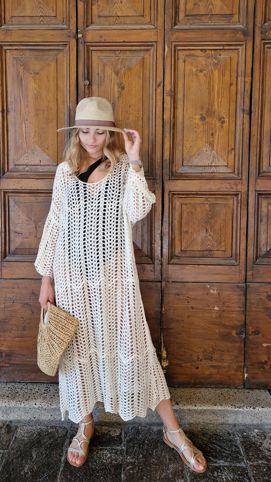 Cappello in paglia panama lurex