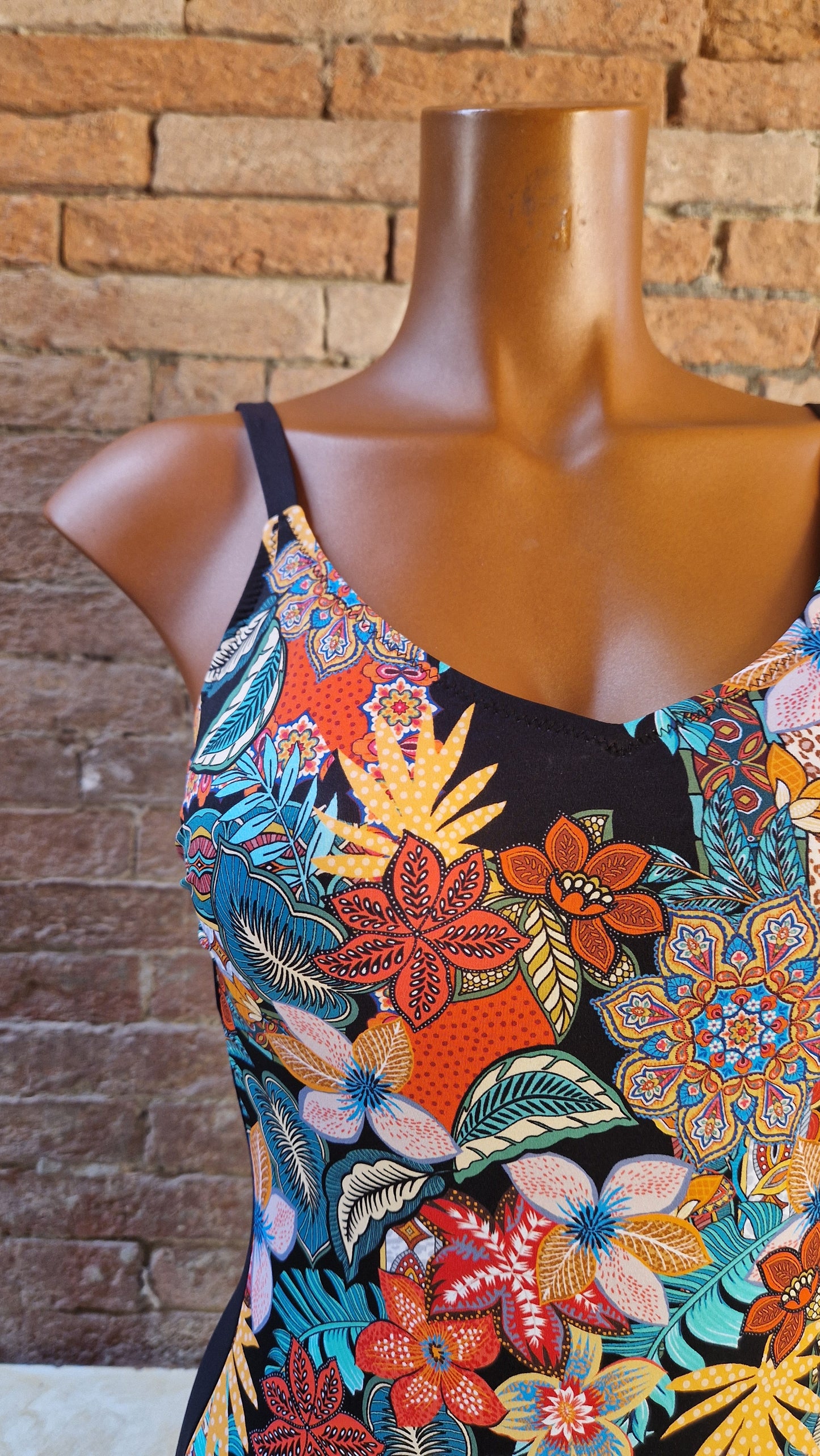 Costume intero Giordana con coppe Made in Italy