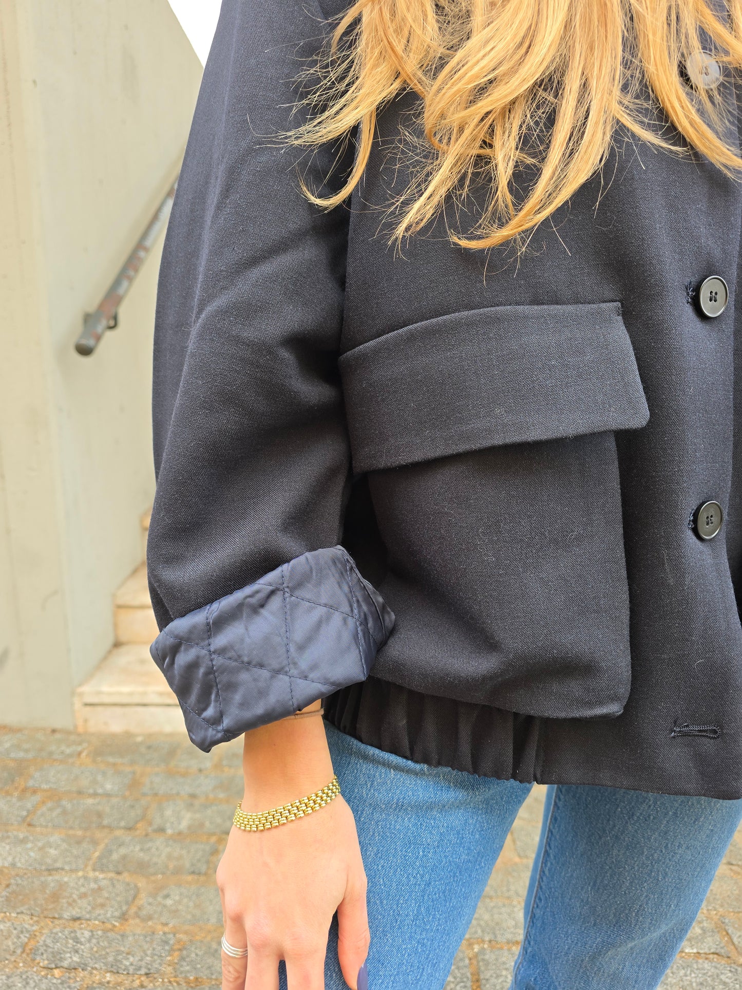 Bomber Oversize trapuntato