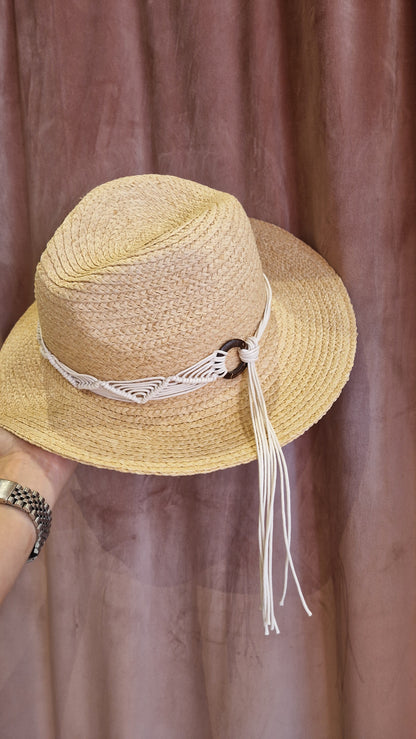 Cappello in paglia panama