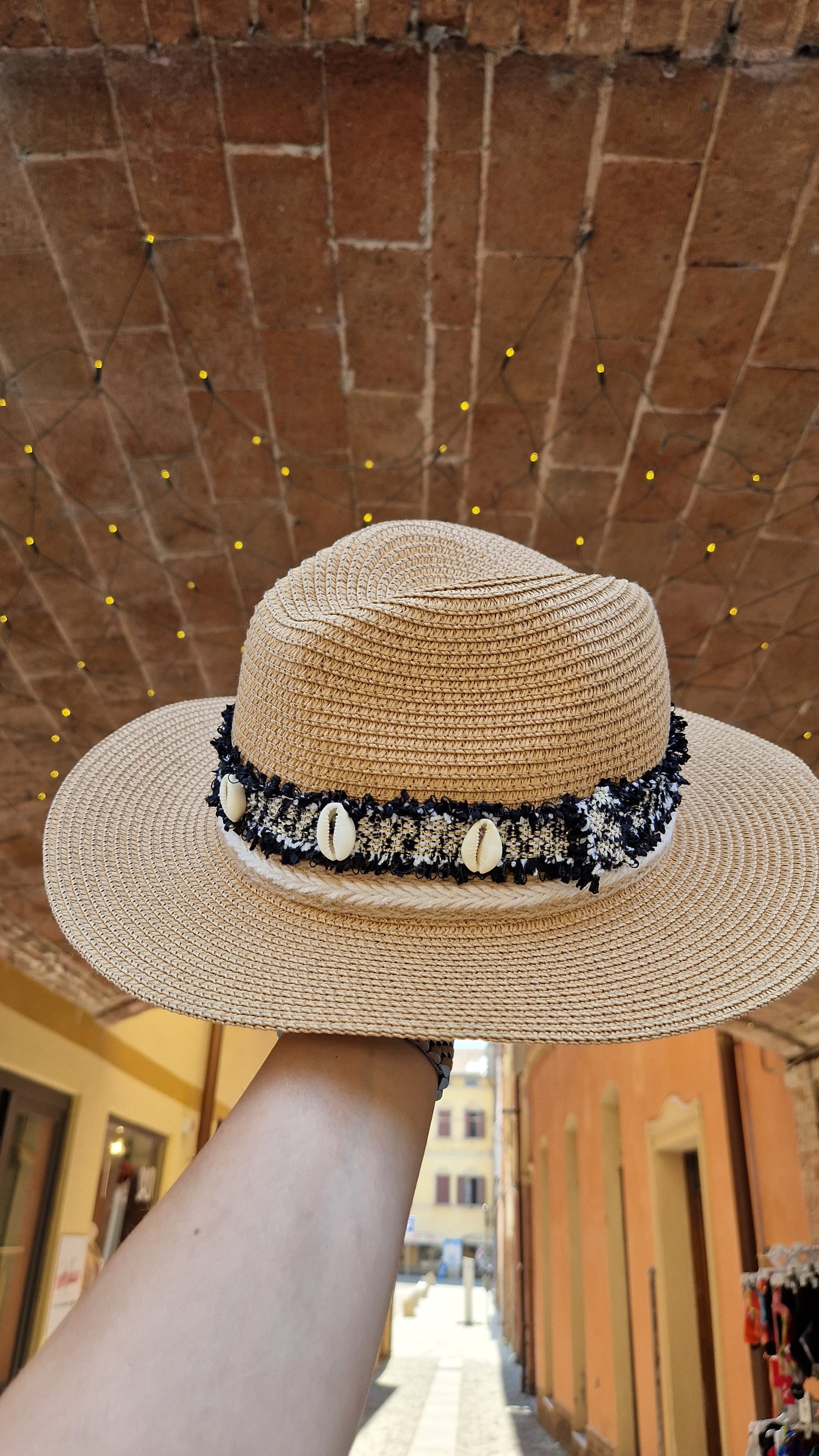 Cappello in paglia panama