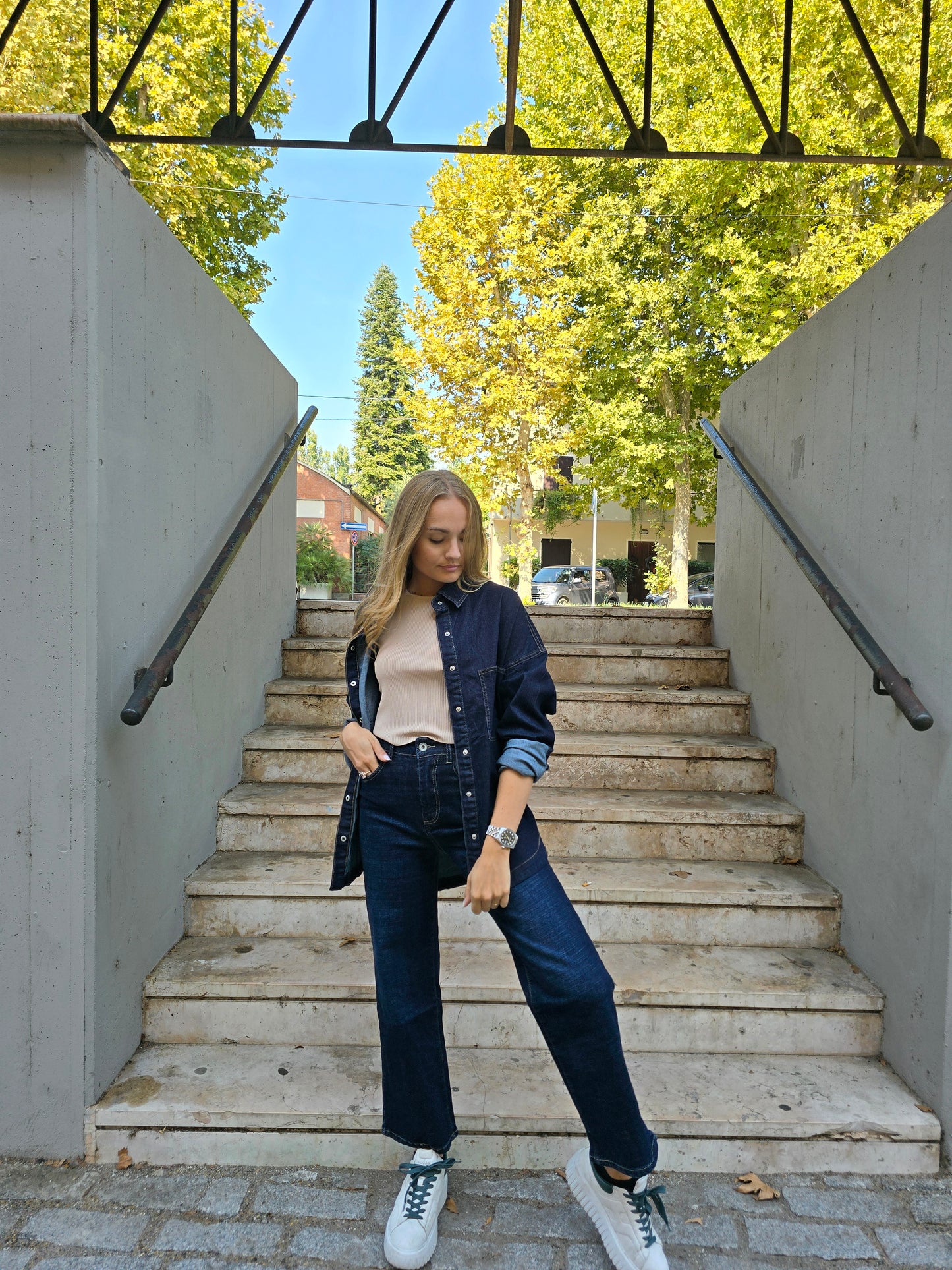 Jeans a vita alta