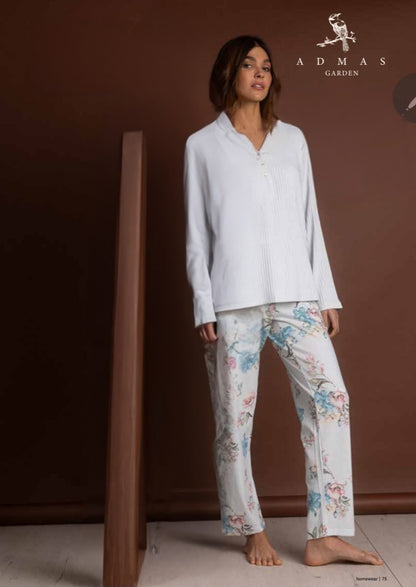 Pigiama caldo cotone donna Admas