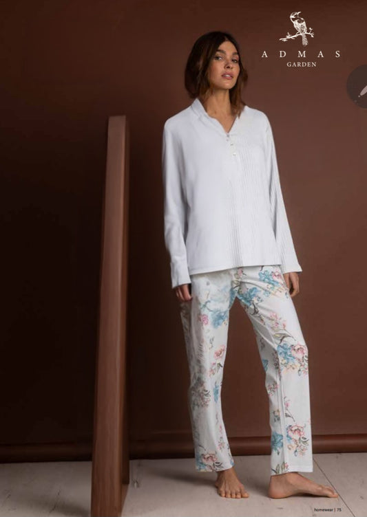 Pigiama caldo cotone donna Admas