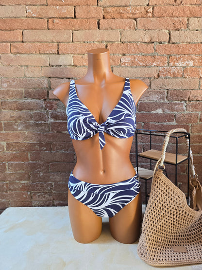 Bikini con ferretto sfoderato Accadueo zebrato