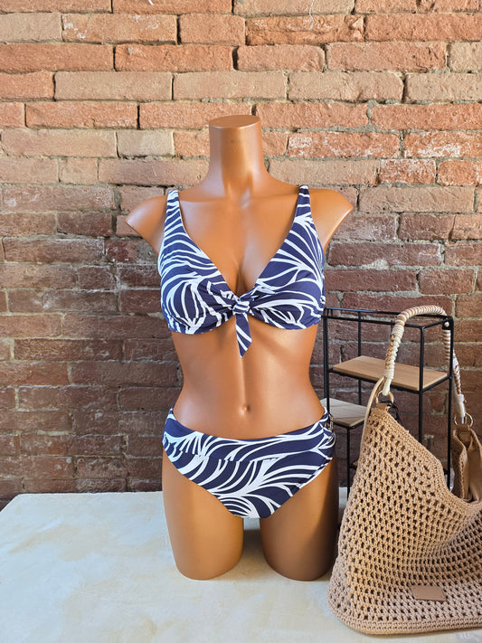 Bikini con ferretto sfoderato Accadueo zebrato