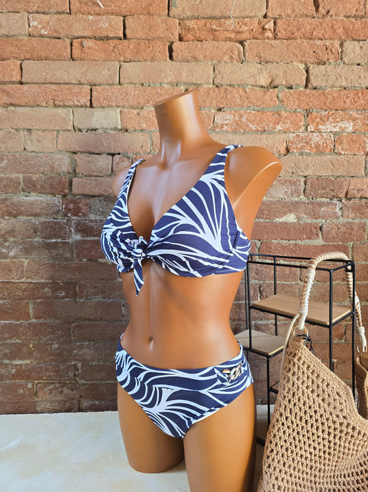Bikini con ferretto sfoderato Accadueo zebrato