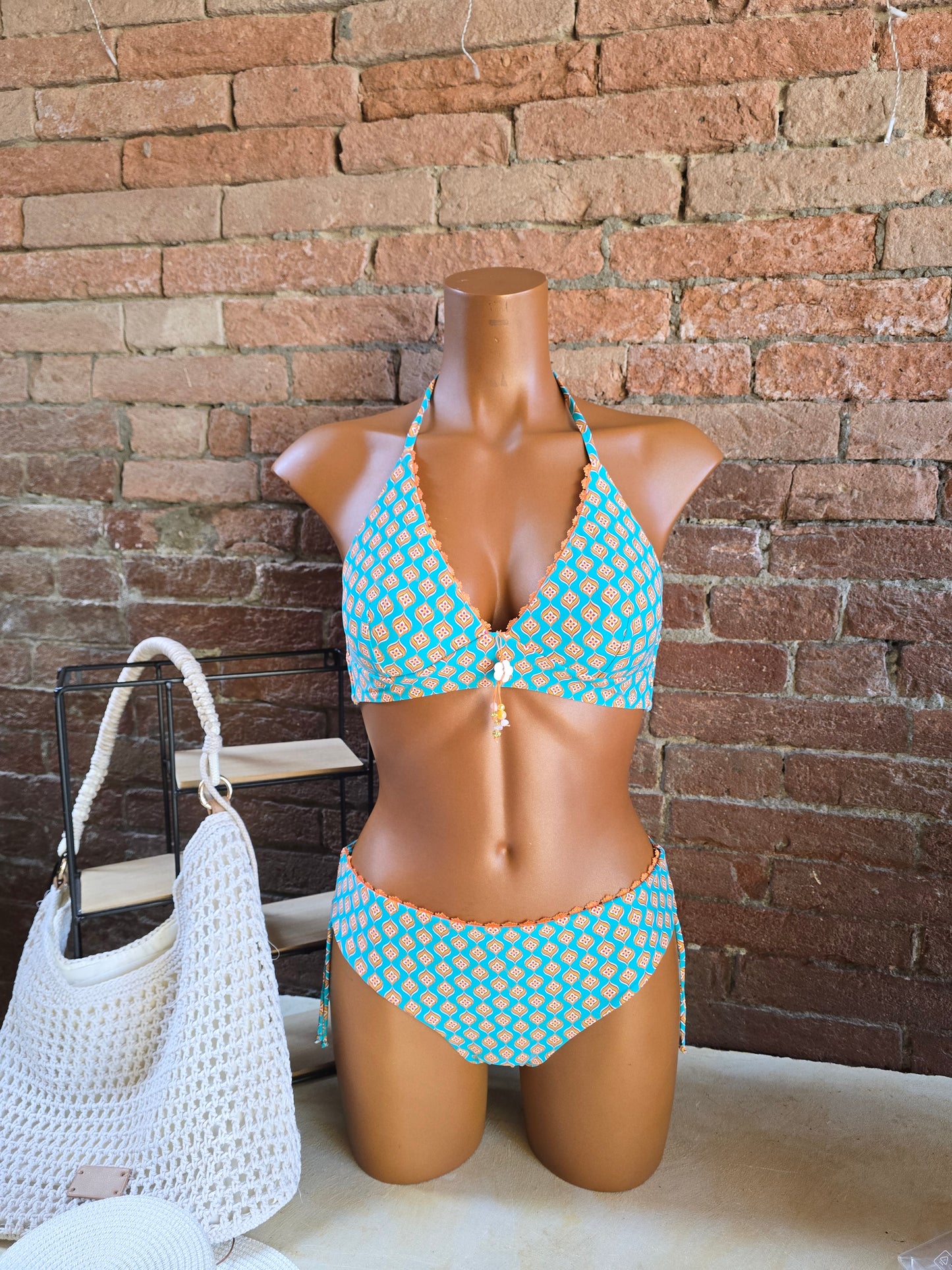 Bikini a triangolo sfodetao Verdissima
