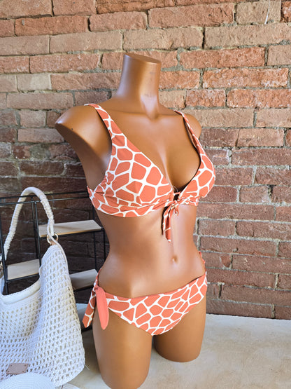 Bikini Triangolo verdissima con slip lacci