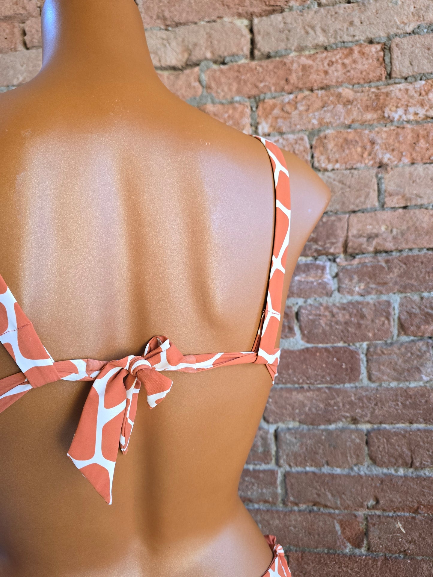 Bikini Triangolo verdissima con slip lacci