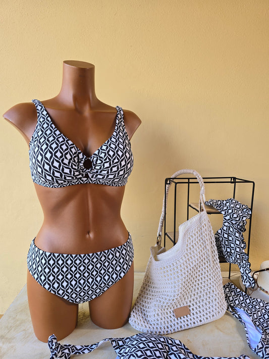 Bikini senza ferretto con imbottitura estraibile