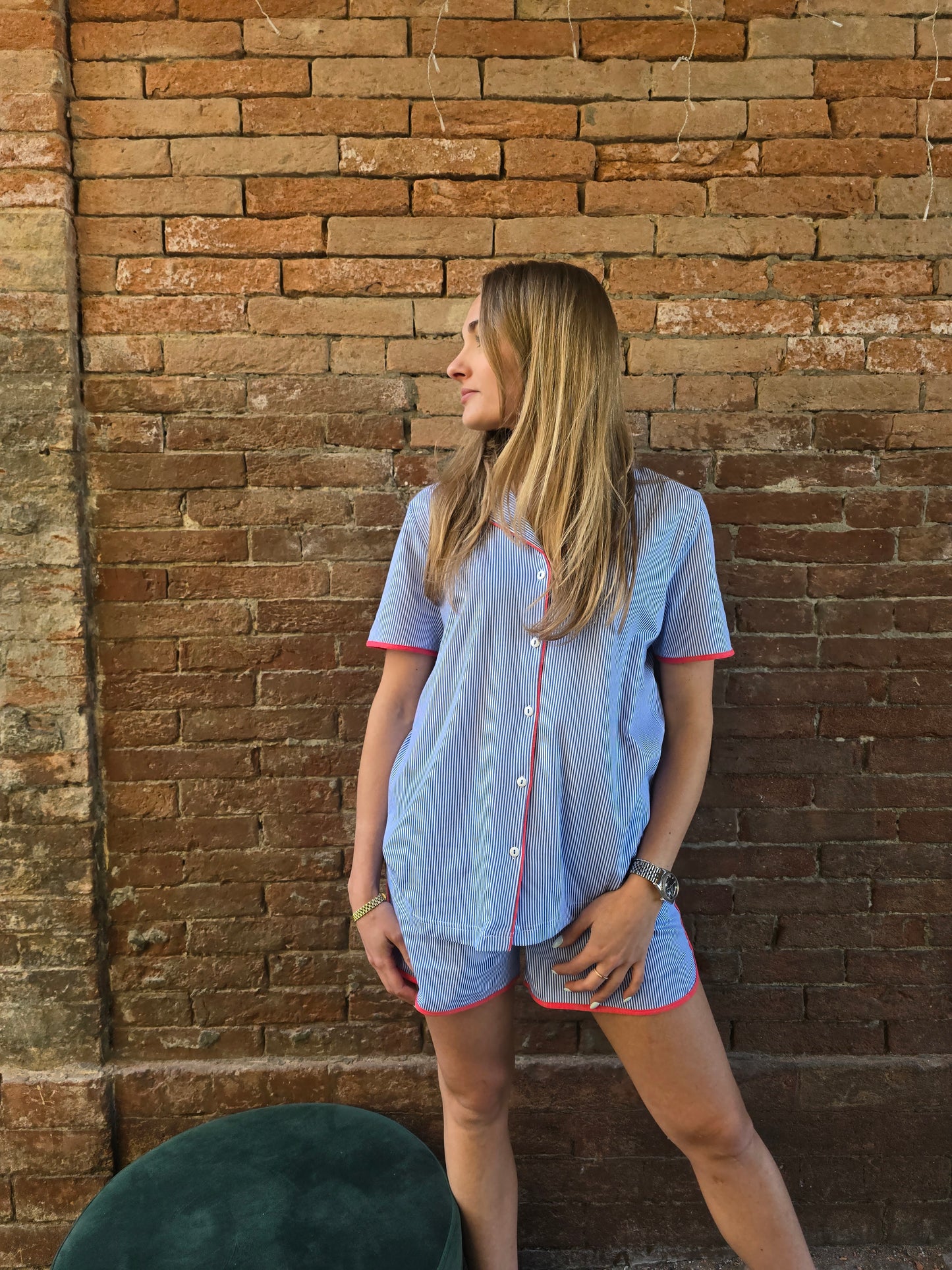 Pigiama corto aperto Donna estivo