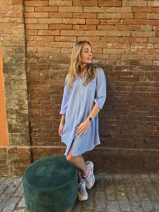 Camicia maniche 3/4 Aperta