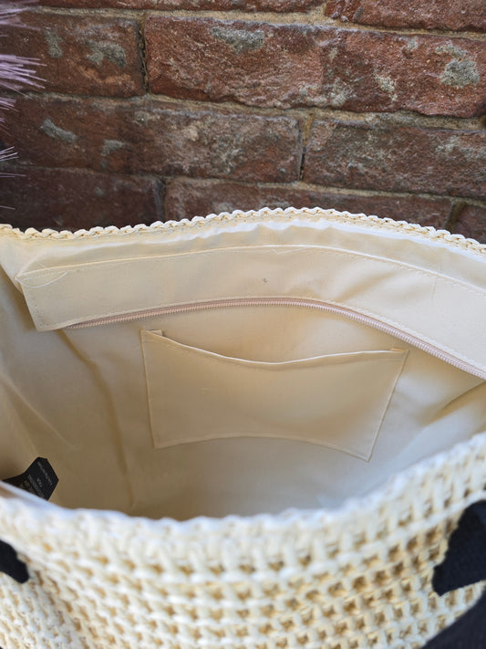 Borsa in paglia a spalla TOTE BAG