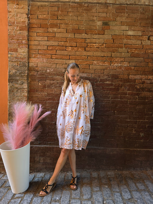 Camicia / Abito in 100% cotone