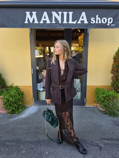 Blazer con cintura