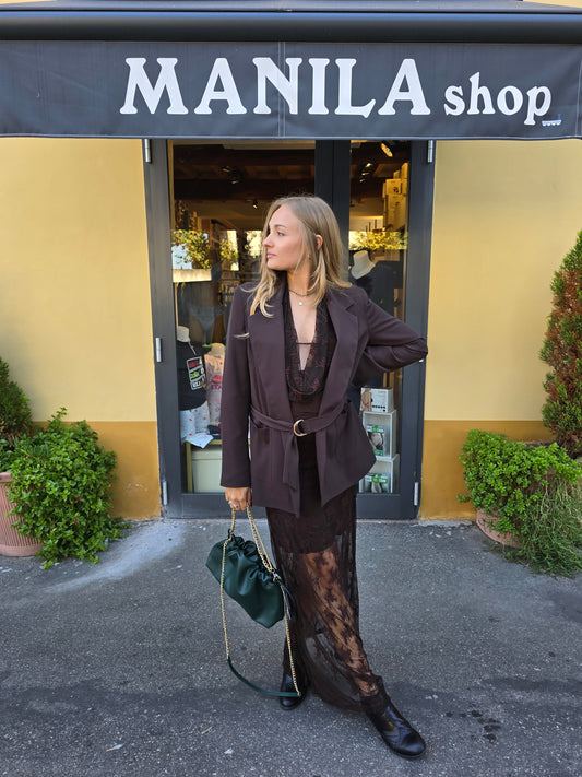 Blazer con cintura