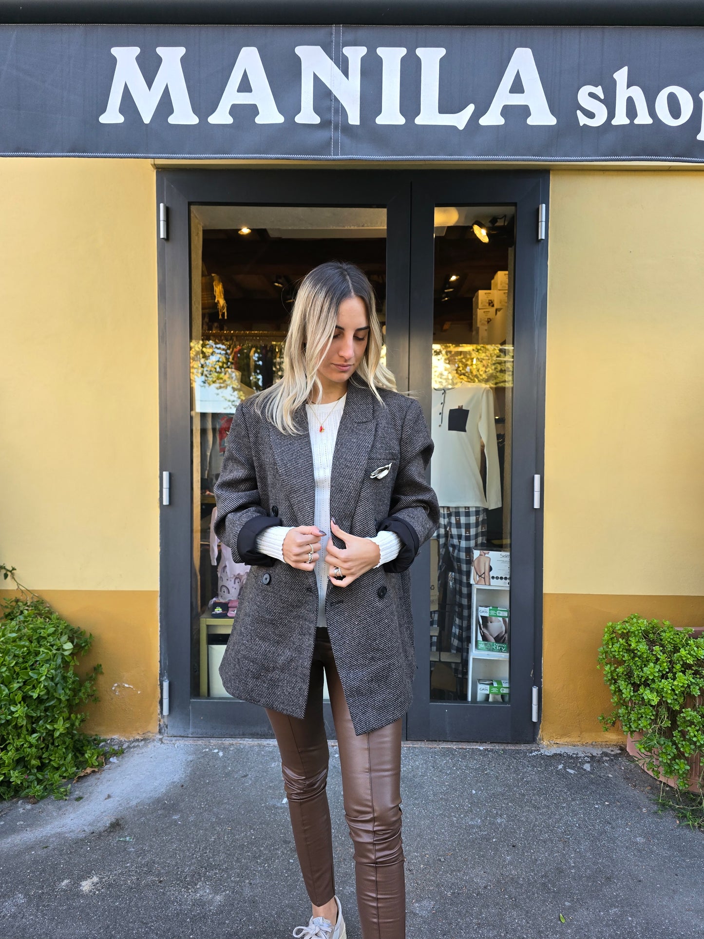 Blazer Oversize lana