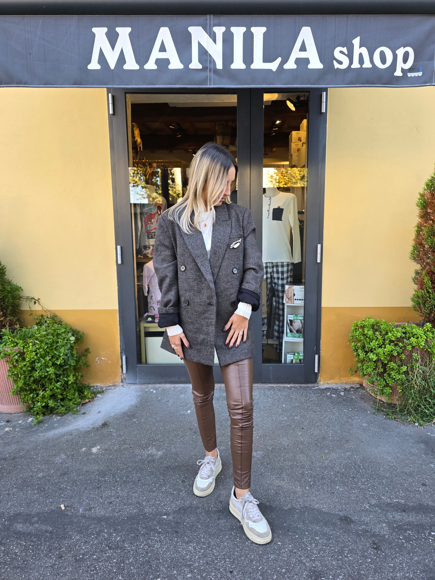Blazer Oversize lana