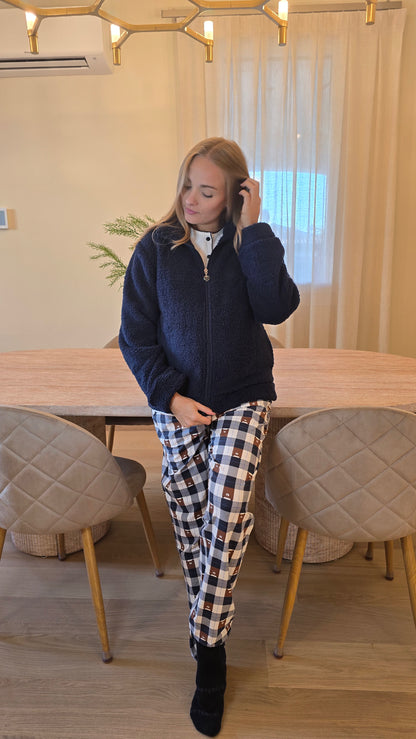 Giacca orsetto con cerniera Sièlei