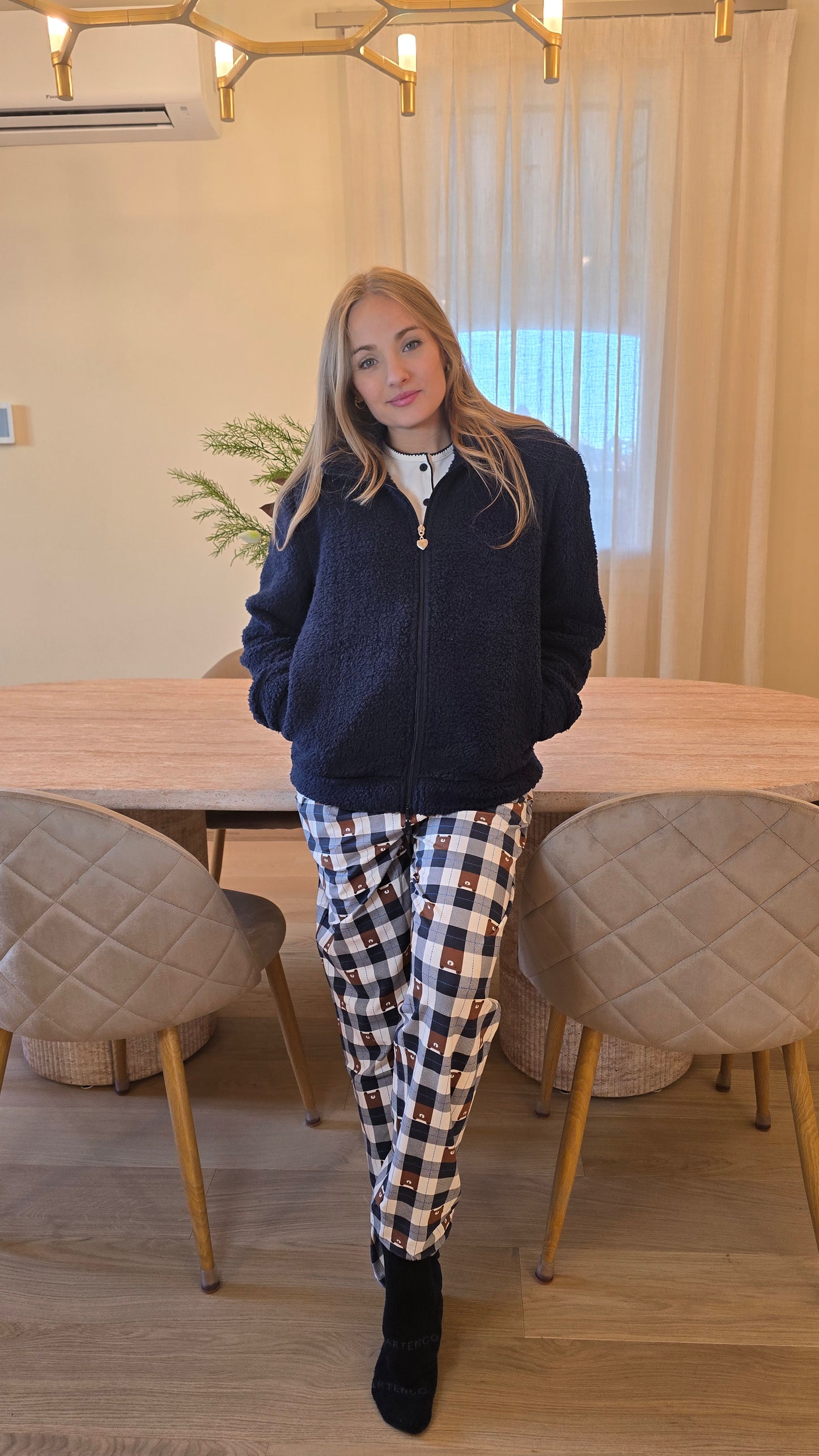 Giacca orsetto con cerniera Sièlei