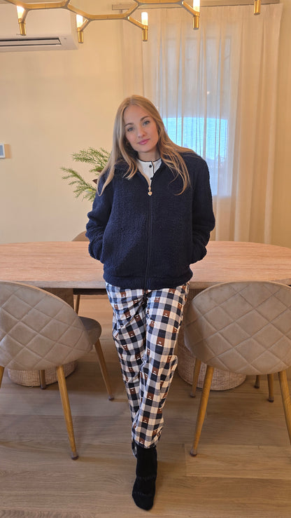 Giacca orsetto con cerniera Sièlei