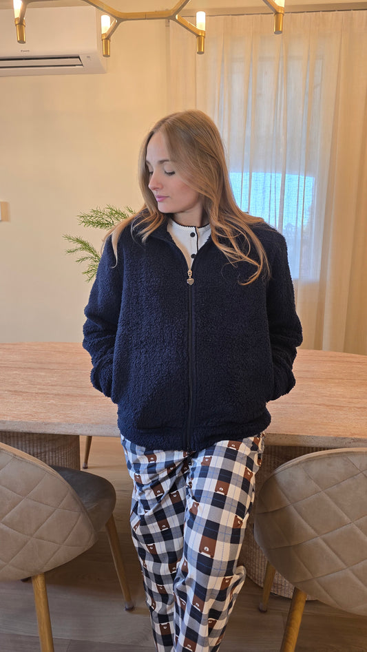 Giacca orsetto con cerniera Sièlei