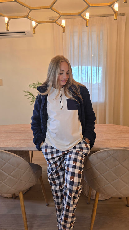 Giacca orsetto con cerniera Sièlei