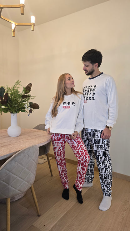 Pigiama BEATLES caldo cotone uomo Gisela