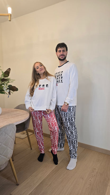 Pigiama BEATLES caldo cotone uomo Gisela