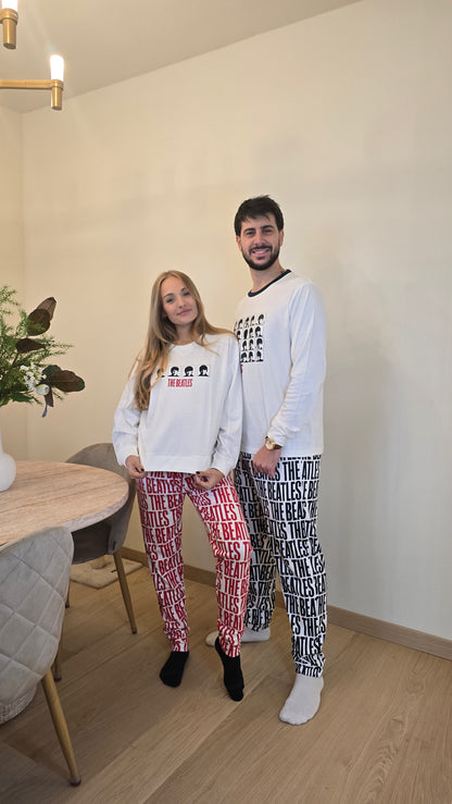 Pigiama BEATLES caldo cotone uomo Gisela