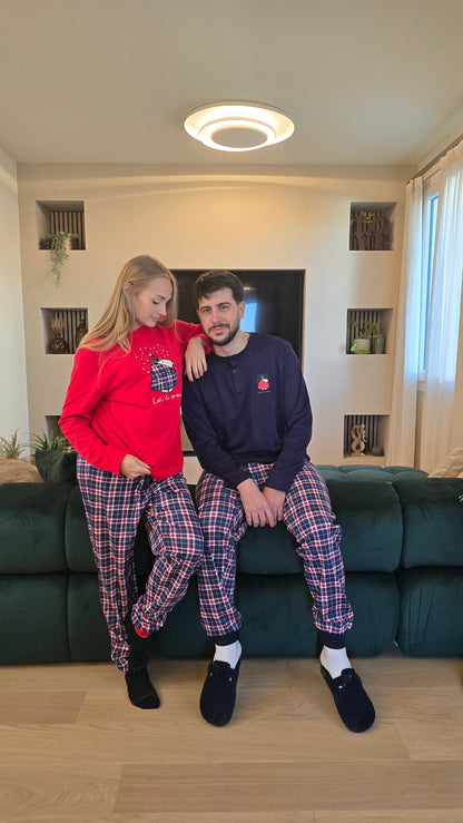 Pigiama caldo cotone SNOOPY Admas donna