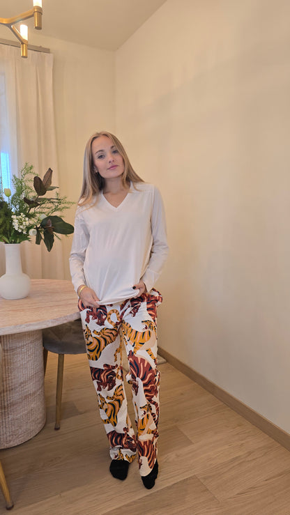 Pigiama caldo cotone con tigre 🐅  Gisela