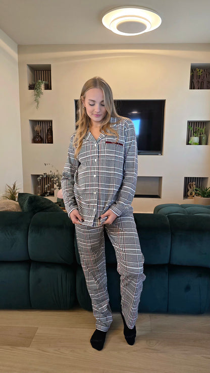 Pigiama Caldo cotone aperto Admas