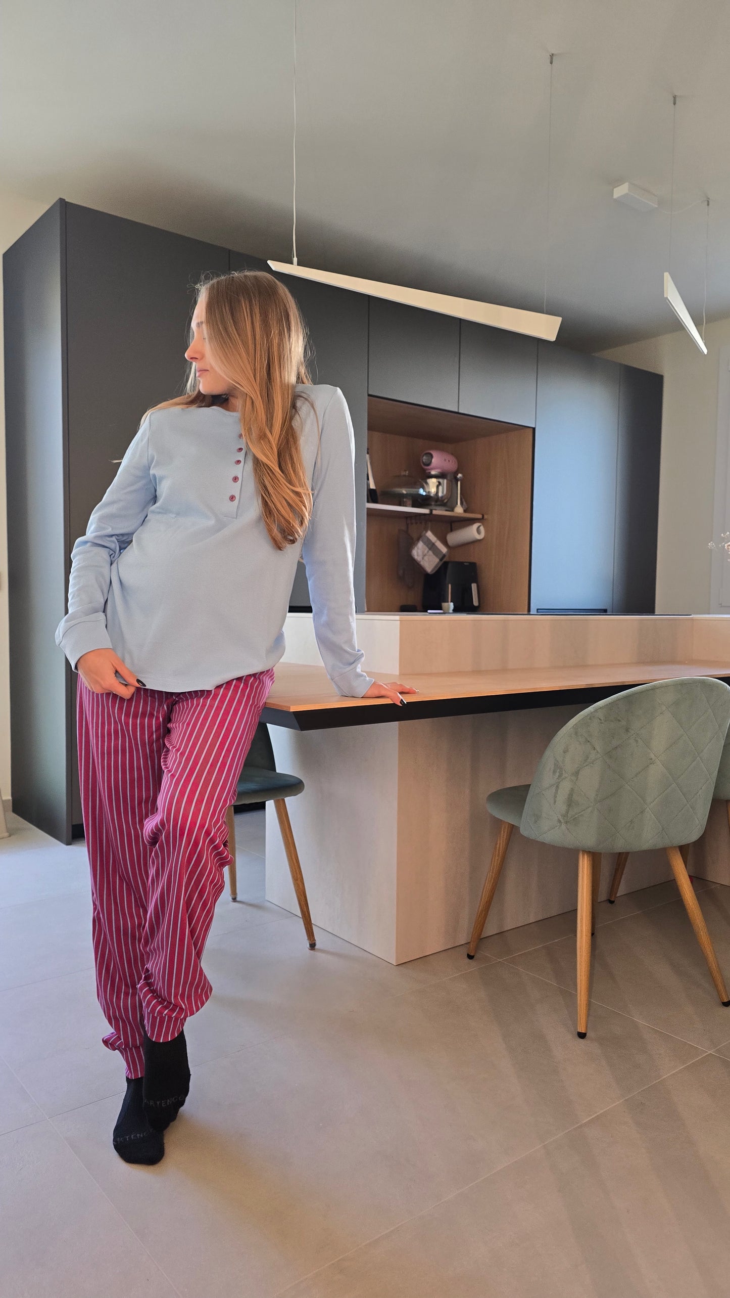 Pigiama caldo cotone Brilliamo