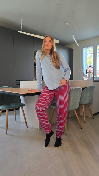 Pigiama caldo cotone Brilliamo