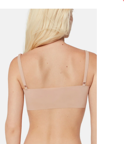 Reggiseno senza cuciture e senza ferretto che si infila dalla testa in licra Gisela