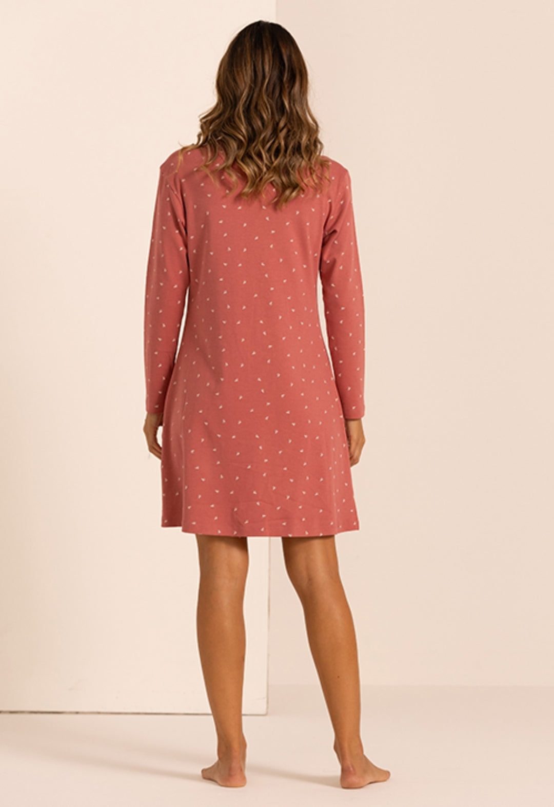 Camicia da notte invernale MaryPlaid